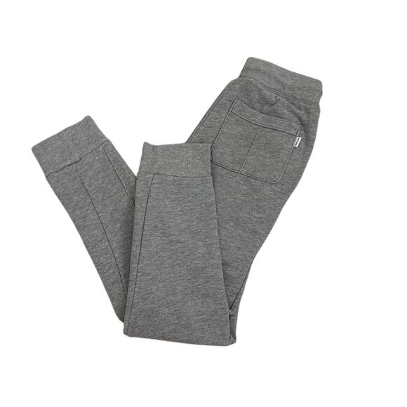 Converse All Star Grey Cotton Fleece Sweatpants Joggers Size Youth Medium 10/12 - Picture 3 of 4